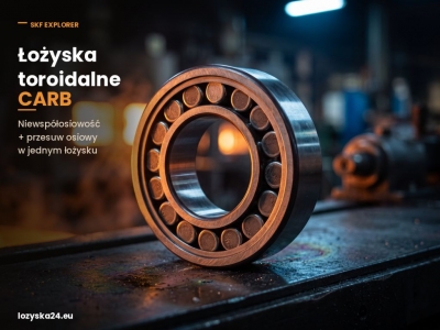 Łożyska toroidalne CARB – budowa, zalety, dobór